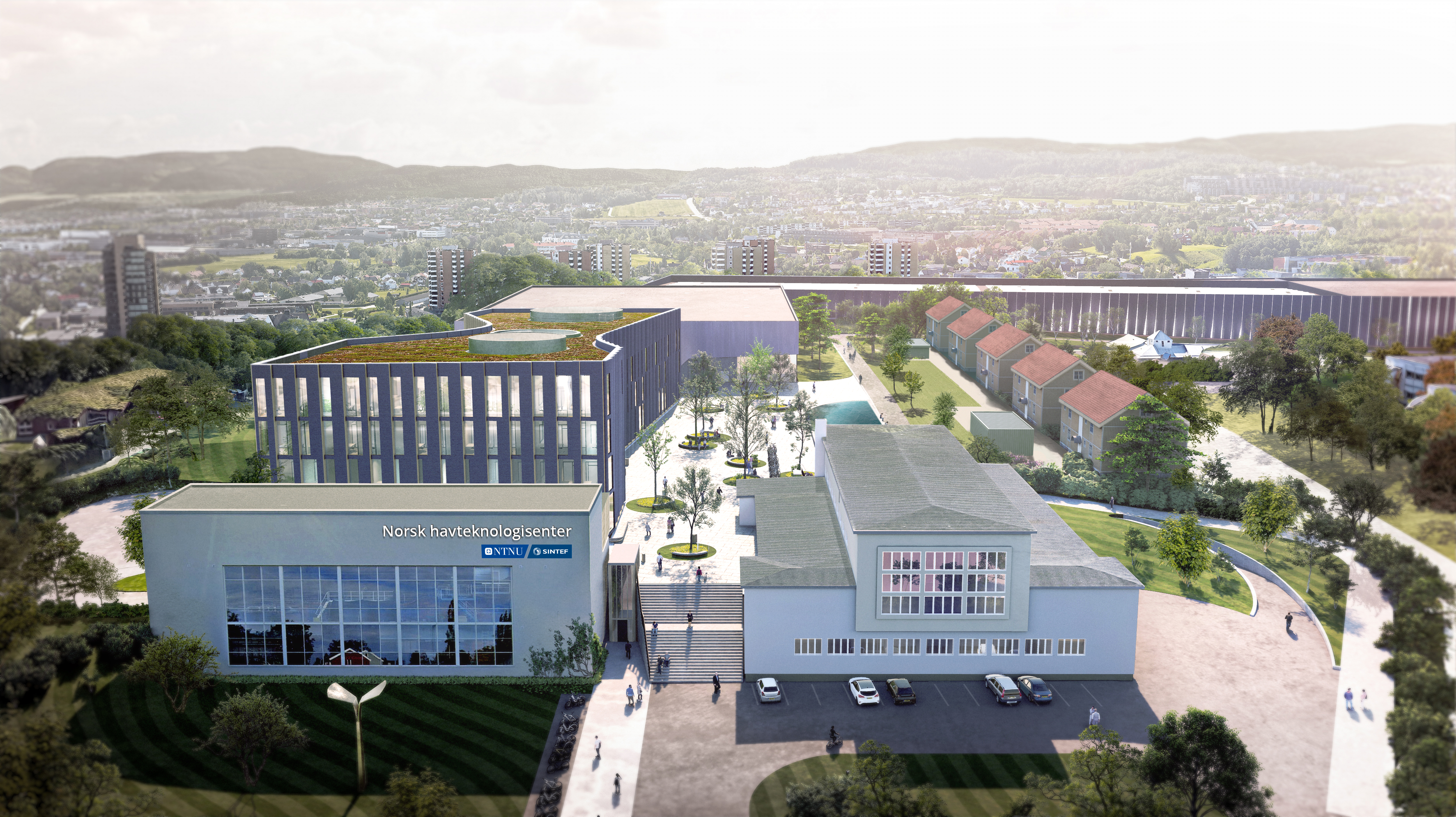 Oversikt fra Tankhodet i vest