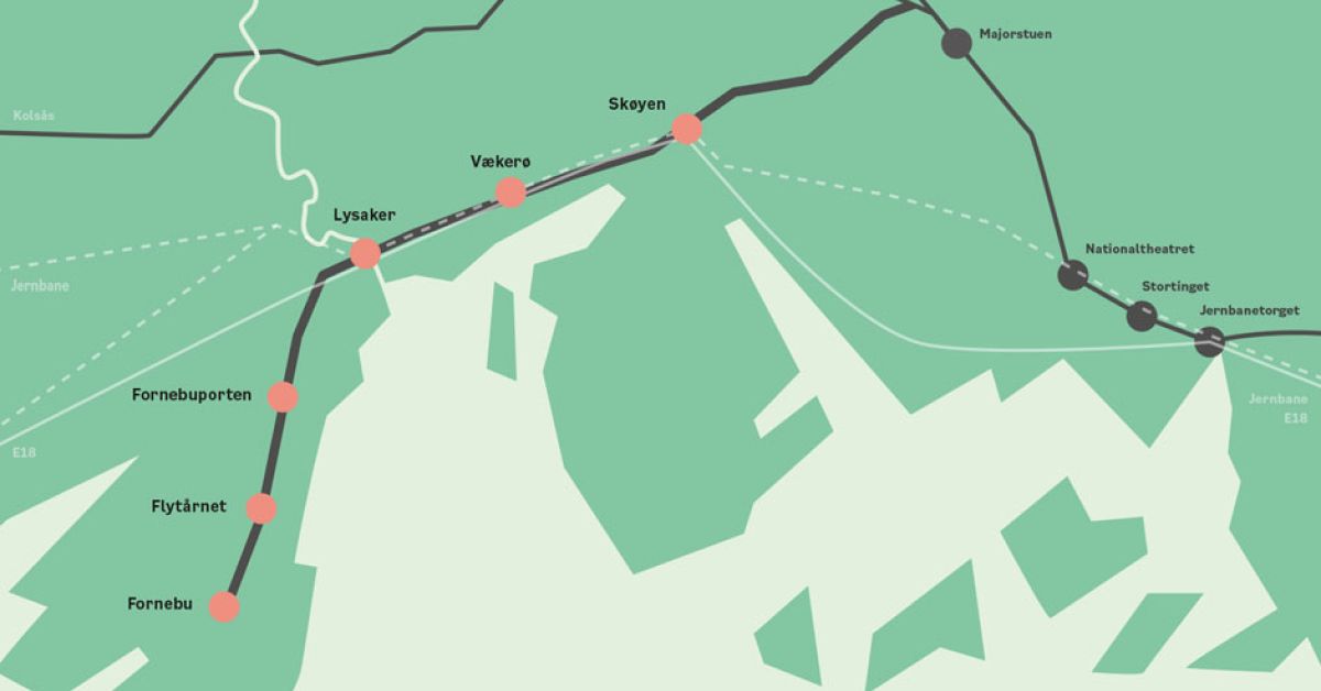 Oslo T-bane Utvidelse (Fornebubanen) - Image 1